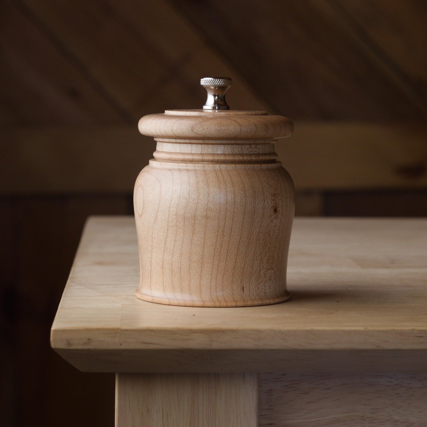 Pepper Grinder - Maple wood - 3.5 inch