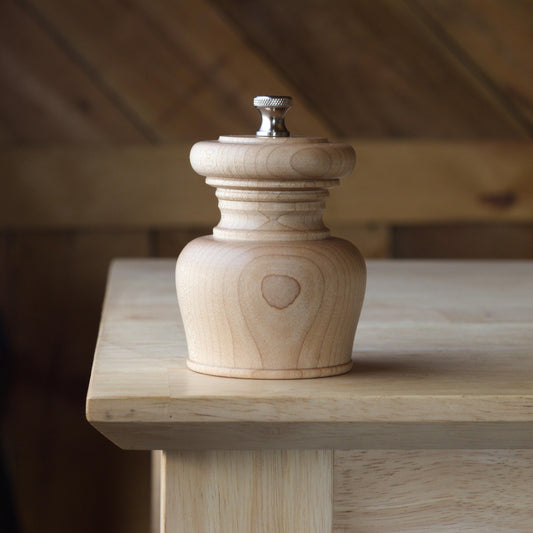 Salt Grinder - Maple wood - 3.5 inch