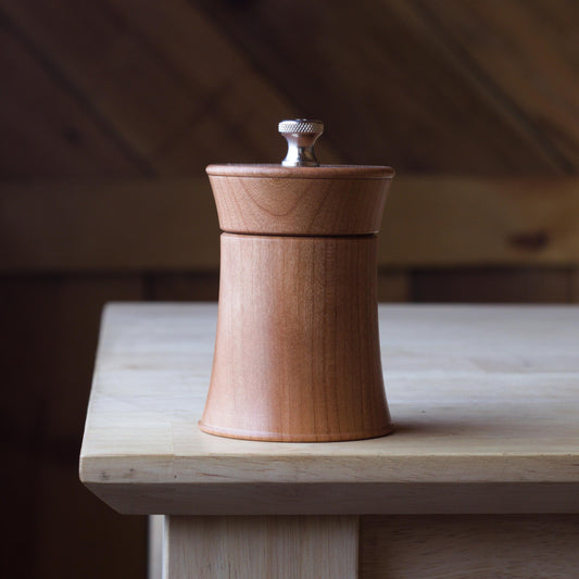 Salt Grinder - Cherry Wood - 3.5 inch