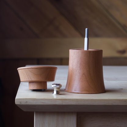 Salt Grinder - Cherry Wood - 3.5 inch